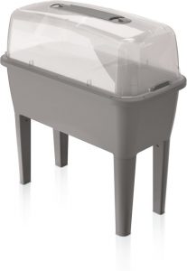 moestuinbak kweektafel grijs